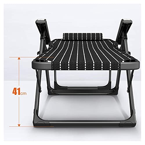 Chaises longues inclinables Zero Gravity avec assise large 64CM - 5