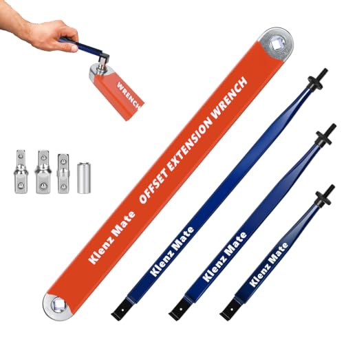 2026 Upgrade Offset Extension Wrench & 3 Different Lengths Extension Clamps