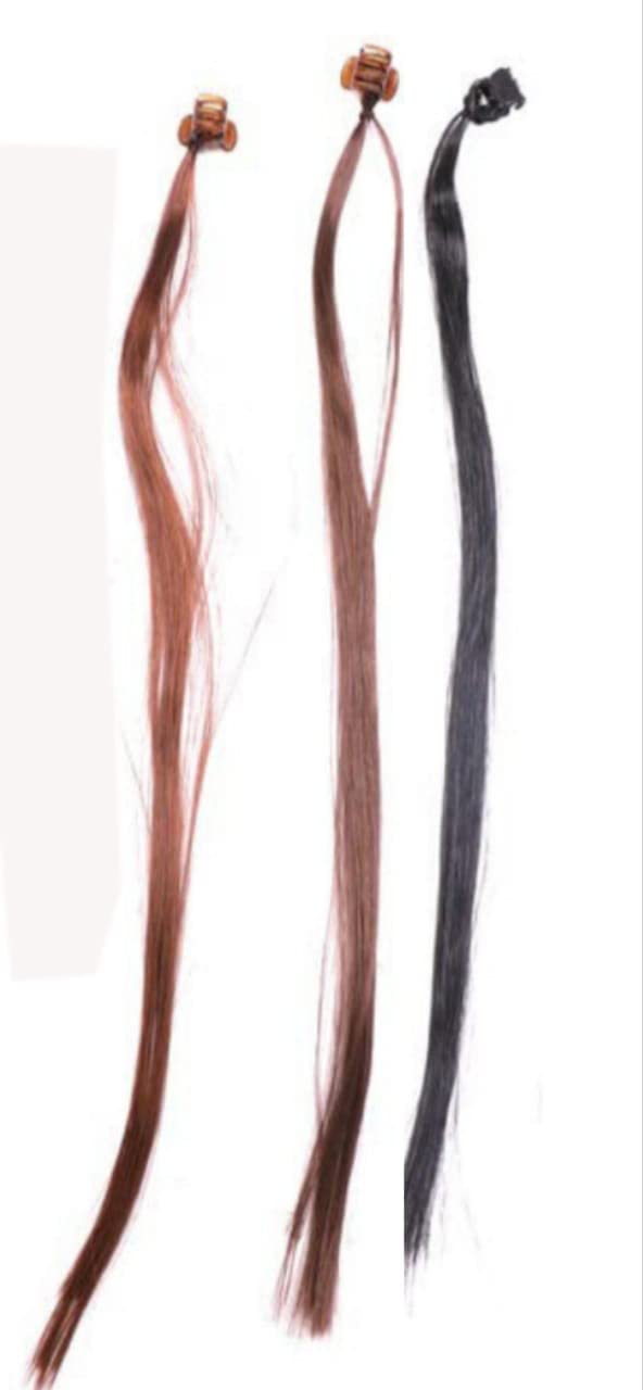 DAZZ LOOKFurry Fluffy Band Multicolor Soft Elastic Hair Ties Silky Fur Hair Band for Women Girls Kids Ponytail Holder Rubber Band, Pack of 12