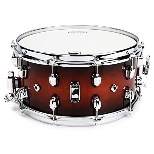 Mapex Black Panther Solidus Snare Drum - 7 x 14-inch - Red Black Burst
