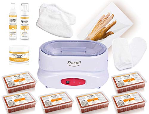 Paraffinbad Kosmetex Set mit Paraffinwärmer und Zubehör