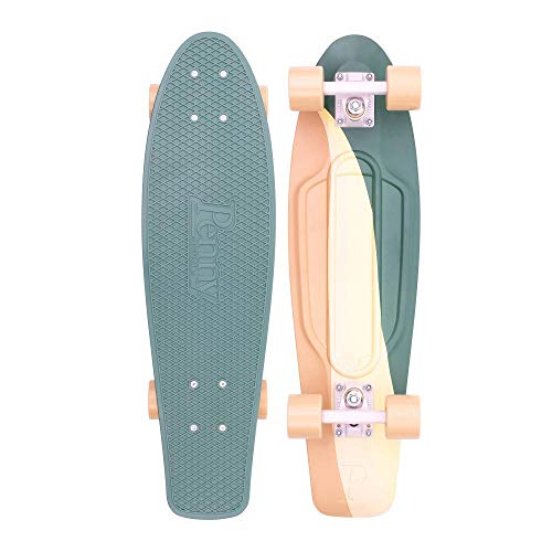 Penny monopatin Skate Skateboard Cruiser 27 Swirl Green Yellow