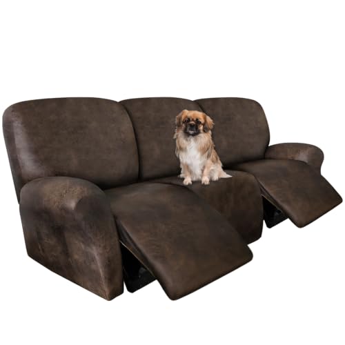 Premium Leather Look Recliner Couch Cover