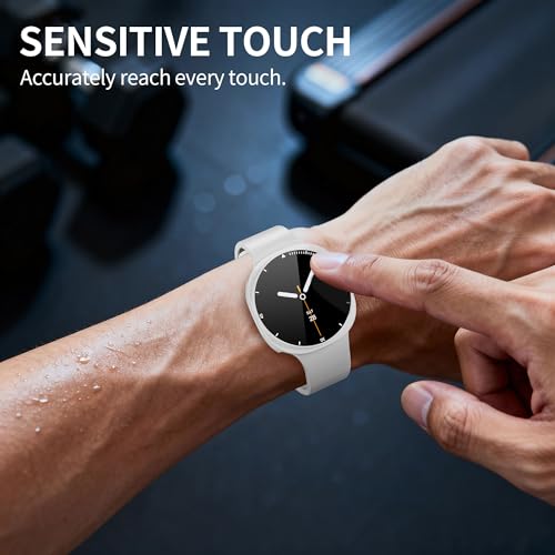 Protector Samsung Galaxy Watch 8 40mm anticaídas y antivaho transparente 6