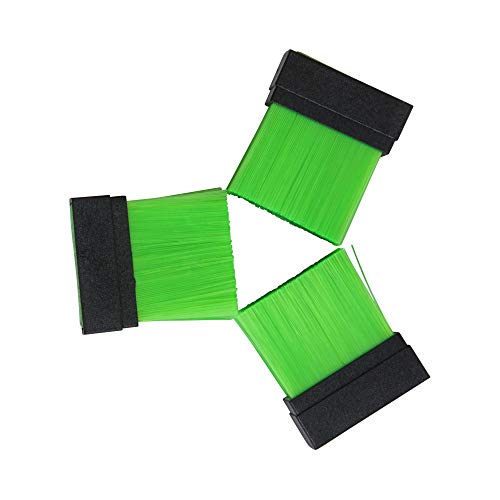 Trophy Ridge Archery Whisker Biscuit V Replacement Bristles, Green