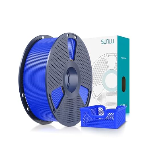 SUNLU Upgrade PLA+2.0 3D Printer Filament, High Speed PLA Plus Filament 1.75mm, 30mm/s - 600mm/s Print Range, Tougher and Stronger, Dimensional Accuracy +/-0.02mm, 1KG Spool(2.2lbs), Blue