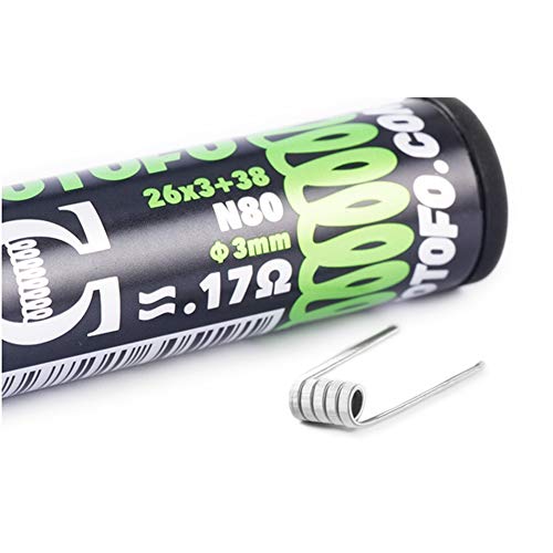 Wotofo Tri-Core Fused Clapton N80 3mm - 0.17ohm, no nicotine