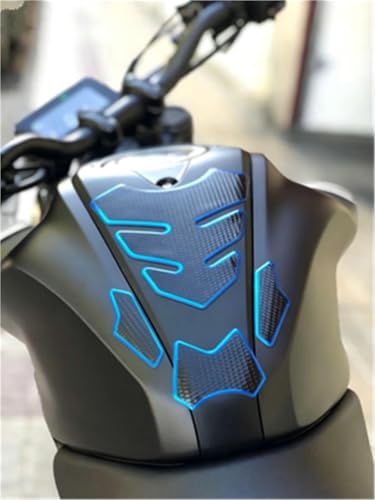Pegatina para motocicleta Suzuki con protector de tanque de gas en vinilo color 5 3