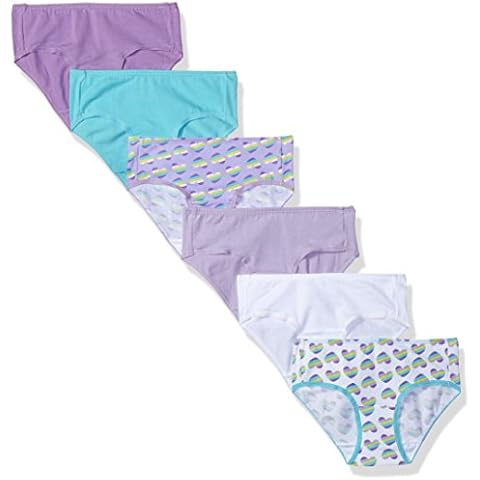 Fruit of the Loom Girls' 6 Pack Cotton Panties Cover