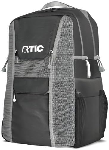 Miniatura 7 de RTIC Chillout - Mochila térmica portátil para 24 latas, bolsa térmica suave para almuerzo, playa, bebidas, viajes, campamento, picnic, coche,