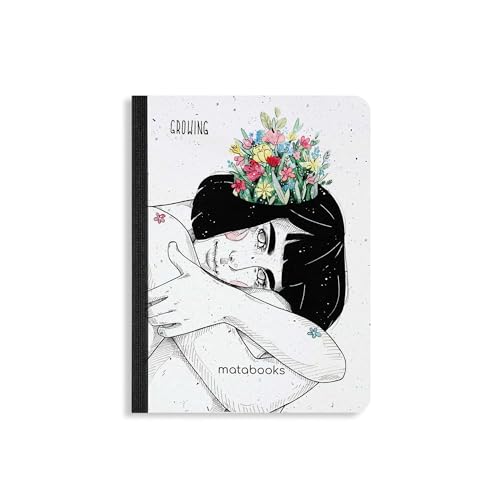 Cahier en papier d'herbe pour dessiner au quotidien carnet A6 Matabooks