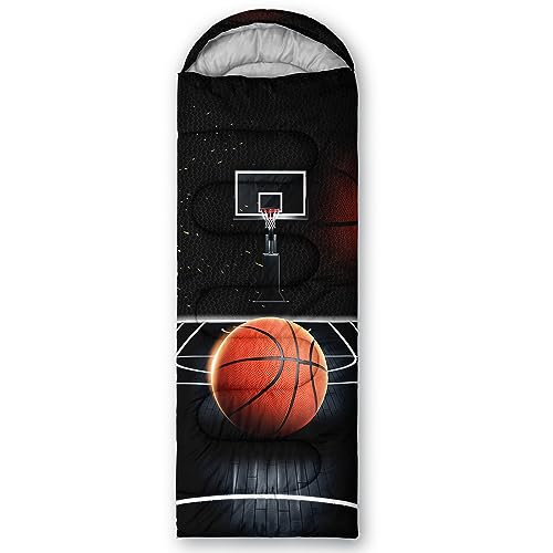 Image of QOOMO Camping Sleeping Bags,3 Season Warm & Cool Weather,Lightweight,Waterproof Sleeping Bags for Adults & Kids,Traveling,and Outdoors,Camping Gear Equipment