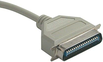 Close-up of Centronics 36 Male connector