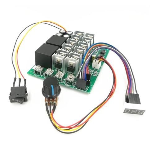 Contrôleur PWM HHO RC 12V-48V 60A variateur de vitesse moteur DC avec inverseur
