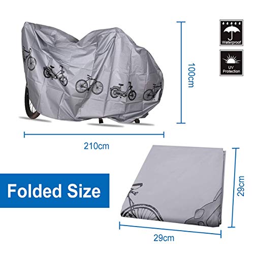 WENTS Copri Bicicletta Copertura Bici Telo