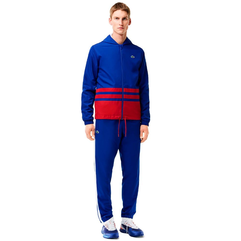 Lacoste Mens Sport Tracksuit Captain/Orange M