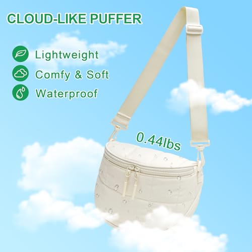 Image of KKXIU Crossbody Sling Bag for Women Trendy Fanny Pack Vegan Leather Chest Bag | Trendy