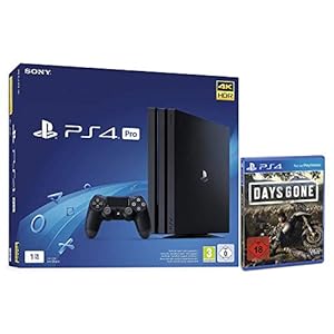PlayStation 4 Pro – Konsole (1TB, schwarz, Pro) + Days Gone – Standard Edition – [PlayStation 4]