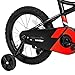 WEIZE Kids Bike,16 Inch Children Bicycle for Boys Girls Ages 4-6 Years Old, Rider Height 38-48 Inch, Coaster Brake, Black