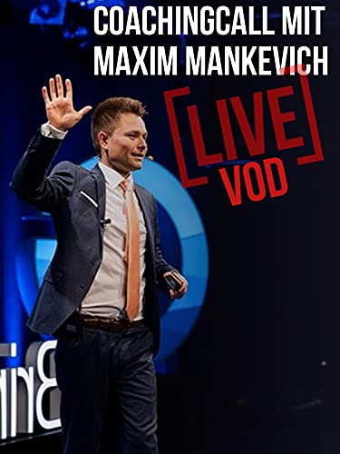 Bild: Livecoaching mit Maxim Mankevic f�r 0,00 EUR bei amazon.de