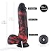 Hismith 8.3” Squirting Dildo, APP Controlled Lubricant Applicator, 6.35” Insertable Length Cumming Sex Toys, Ejaculating Dildo with KlicLok System