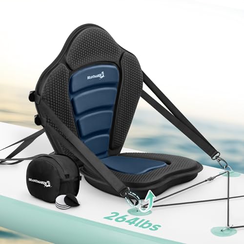 BRANTMAKER Kayak Seat Universal Thicken Cushion Paddle Board Seat for Sup