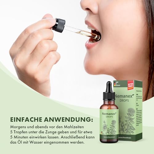 NEMANEX | mit hochwertigen Inhaltsstoffen | Unterstützung für den Körper | 30 ml Inhalt (1)