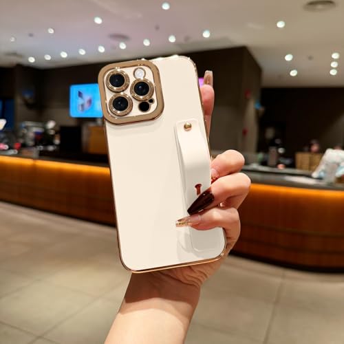 Lafunda for iPhone 16 Pro Case with Hand Strap Stand, White by Lafunda - Used condition - Image 4