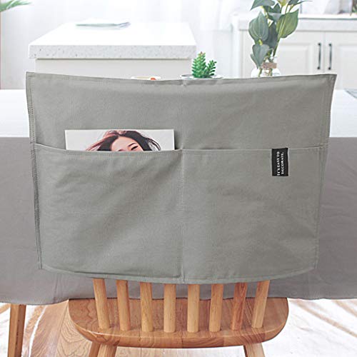 Dormitory Chair Storage Bag Home Chair Armrest Organizer Pouch Dining Table Chair Arm Storage Hanging Organizer Magazine Books Snacks Glasses Phone Ipad Office Storage Bag for Girls Xmas Gift