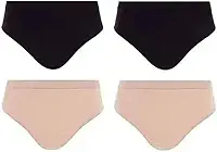 Kit Com 4 Calcinhas Trifil Cintura Alta Sem Costura