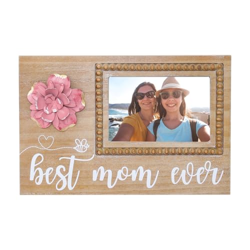 BAYSBAI Best Mom Ever Gifts Picture Frame