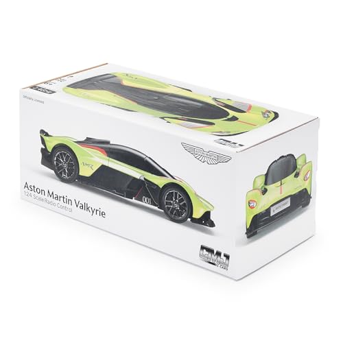 Voiture télécommandée Aston Martin Valkyrie AMR Pro verte pour garçons et filles - 6