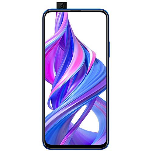 Honor 9X Smartphone, Tarjeta SIM Dual, 4 GB de RAM, 128 GB de Espacio de Memoria ROM, procesador de 8 núcleos, Pantalla Completa de 6.59 Pulgadas, batería Grande de 4,000 mAh, cámara Triple, (Azul)