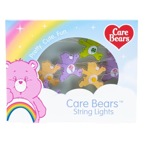 La guirlande lumineuse Bisounours avec 20 figurines pour chambre d'enfant