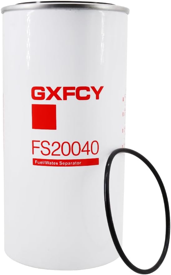 FS20040 Fuel Water Separator Filter Replace for WF10006 FS20040 P551839 2510993C1 2602549C1 2611236C91 Compatible with International Truck Housings LT HX HV RH Late 9900 for 2611236C1 WF10006 P551839