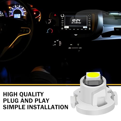 Pack de 10 luces LED T4.2 para tablero de auto miniatura 7
