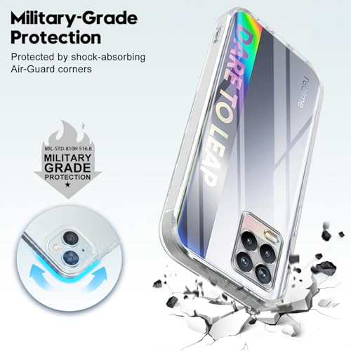 Image of Jkobi Back Cover for Realme 8 | Realme 8 Pro (Silicone Clear Shockproof Case with Camera Protection | Soft and Flexible | Transparent)