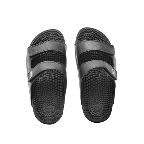 Kenkoh Japanese Therapeutic Sandals Men/Women Black 10/11 US