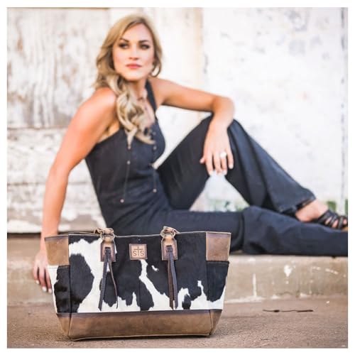 STS Ranchwear Cowhide Montana Tote miniatura 2