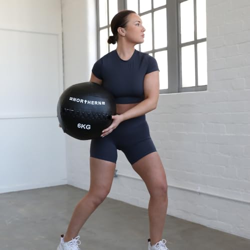 NORTHERN Fitness Medicine Wall Ball No Bounce Weights Medicine Balls Heavy Duty Rubber Power Strength Cross Training Gym Home Workout Equipment Exercises Bootcamp Boxing 3KG, 4KG, 5KG, 6KG, 9KG, 12KG - Image 7