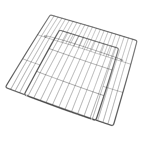 VICASKY Replacement Exercise Fence Door for Cat Cage Playpen Iron Panel with Mesh Design for Pet Enclosures Strong and Accessory for Cat Owners