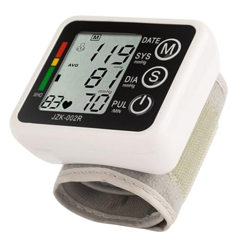 Monitores De Salud, Drugstore PICOOL Monitor de Presión Arterial de Muñeca, Pantalla digital LCD Grande, Barrido de pulsos/oscilometría.