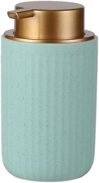 Kitchen Soap Dispenser Light Luxury Ceramic Soap Dispenser Lotion Bottle Shower Gel Shampoo Bottle Suitable for Bathroom Bathroom Soap Dispenser(B)