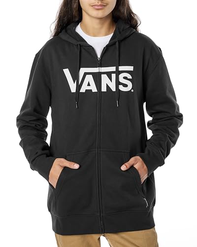 Vans Herren Classic Zip Kapuzenpullover, Schwarz, XL