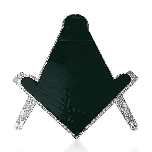 Emblema de metal para auto masónico de alta resistencia y acabado premium 4