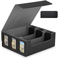 Azyvum MTG Deck Box, caja de almacenamiento magnética para 2300