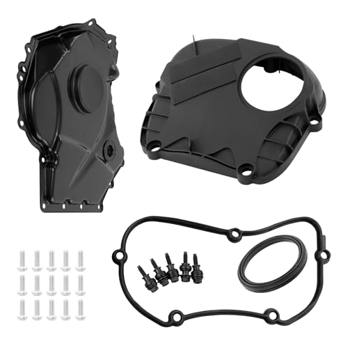1.8T 2.0T EA888 Engine Upper Front Timing Cover, Compatible with 2007-2017 Audi Q5 A4 TT A3 A6 2008-2017 Volkswagen CC Golf Passat, Replace# 06H103269H 06H109210AG