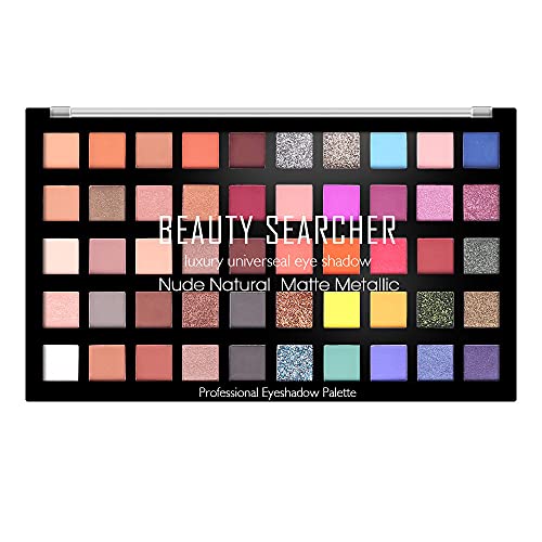 Palette di ombretti a 50 colori, palette di