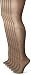 No Nonsense Women's Sheer To Waist Toe Pantyhose 6-Pack, Off Black, Plus