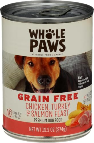 Image of Whole Paws,Chicken,Turkey and Salmon Dog Food,13.2 Ounce,(Pack of 5)